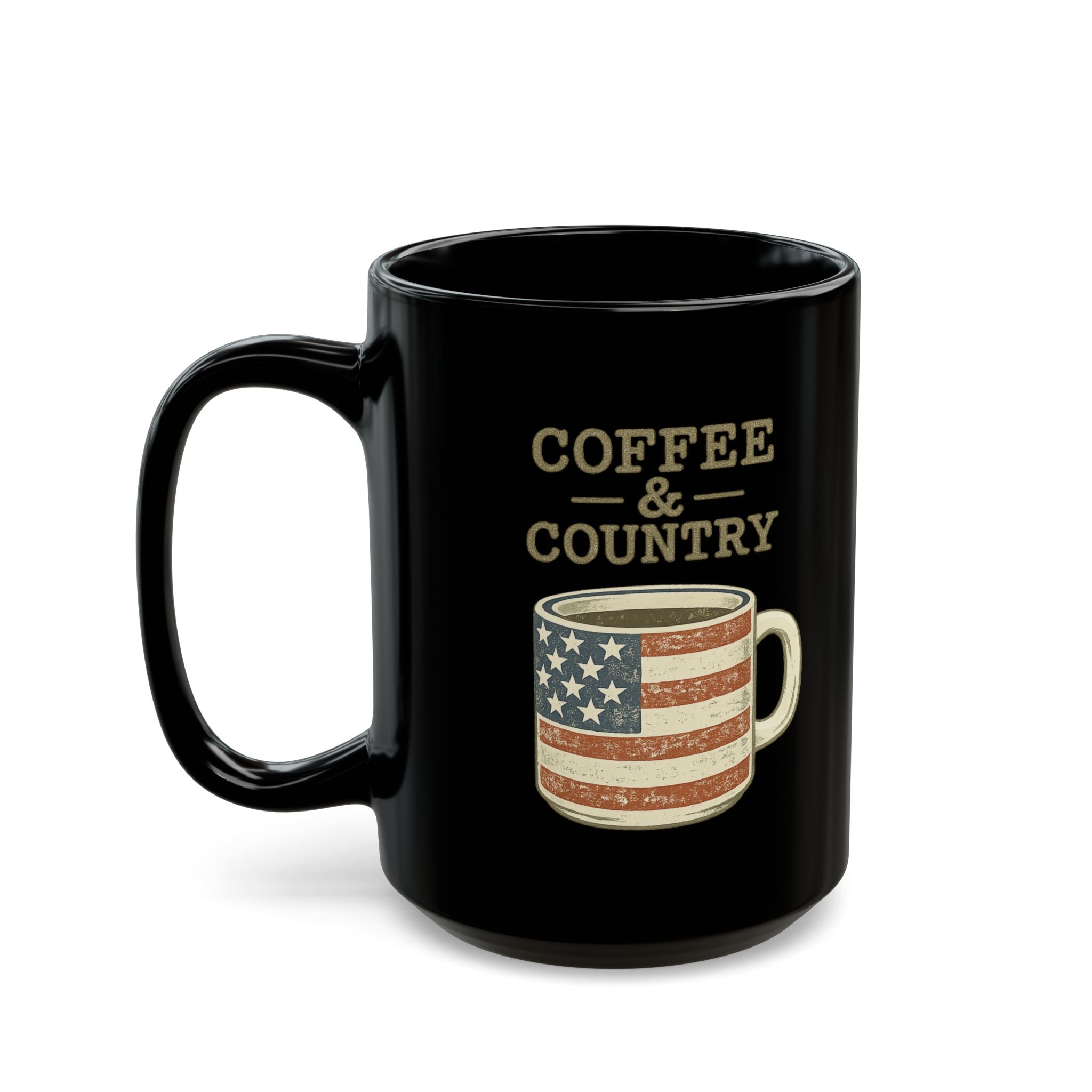 Coffee Mug — "Coffee & Country" Ceramic Mug