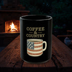 Coffee Mug — "Coffee & Country" Ceramic Mug