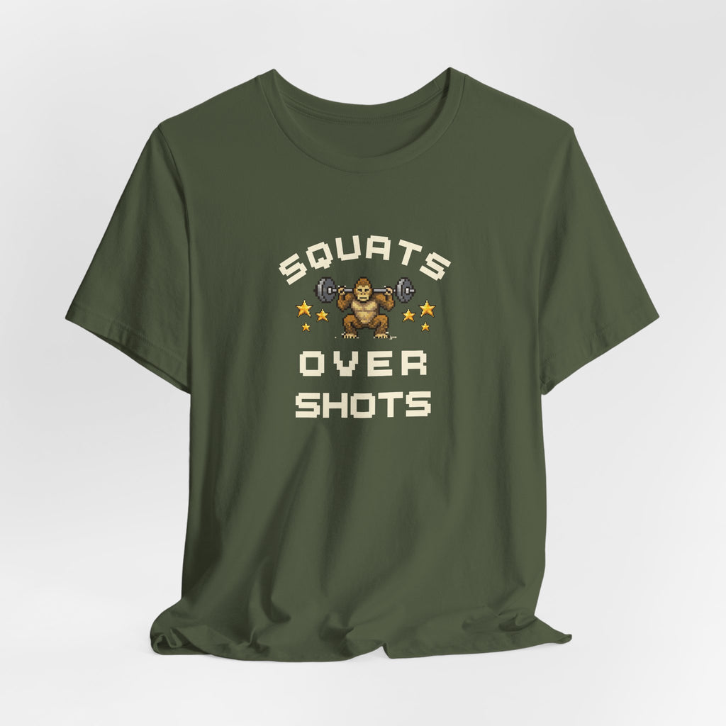 Squats Over Shots T-Shirt
