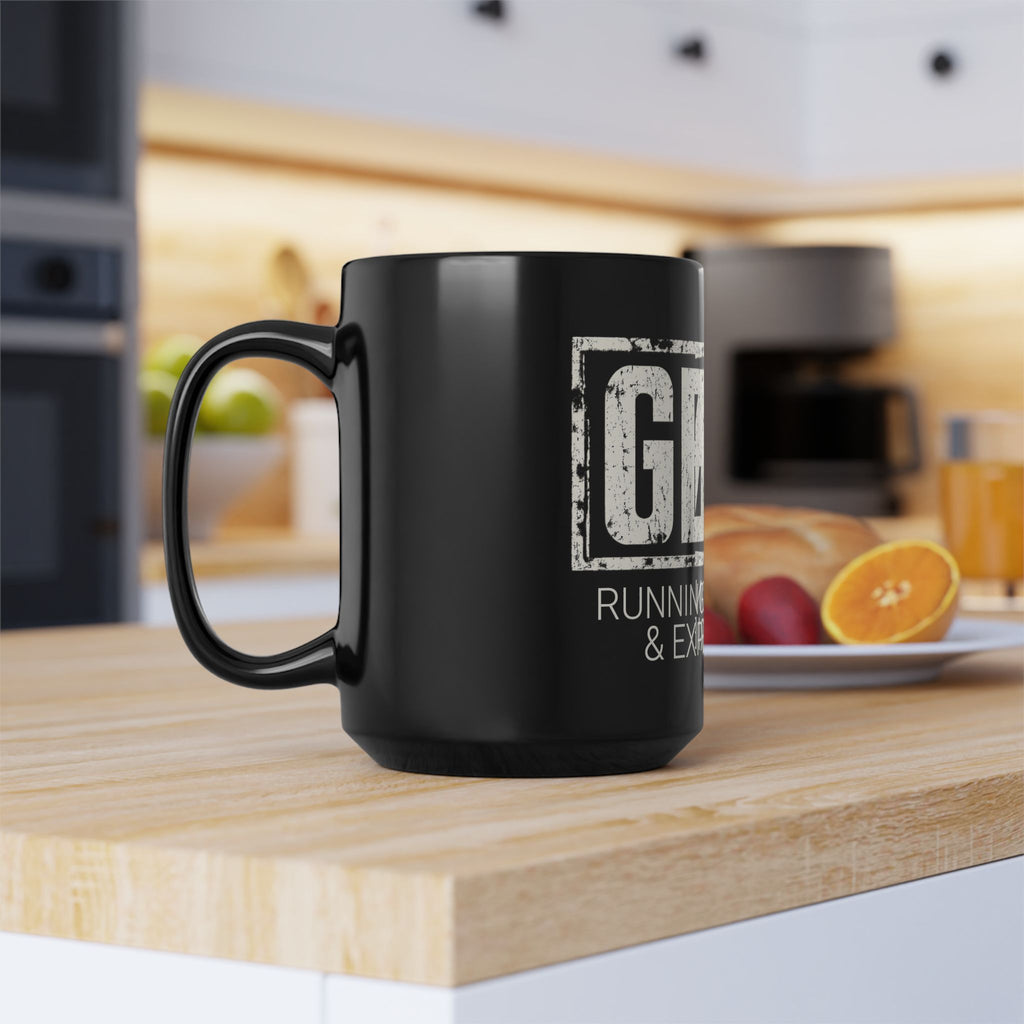 Coffee Mug — "Gen X - Running On Coffee & Experience" Ceramic Mug