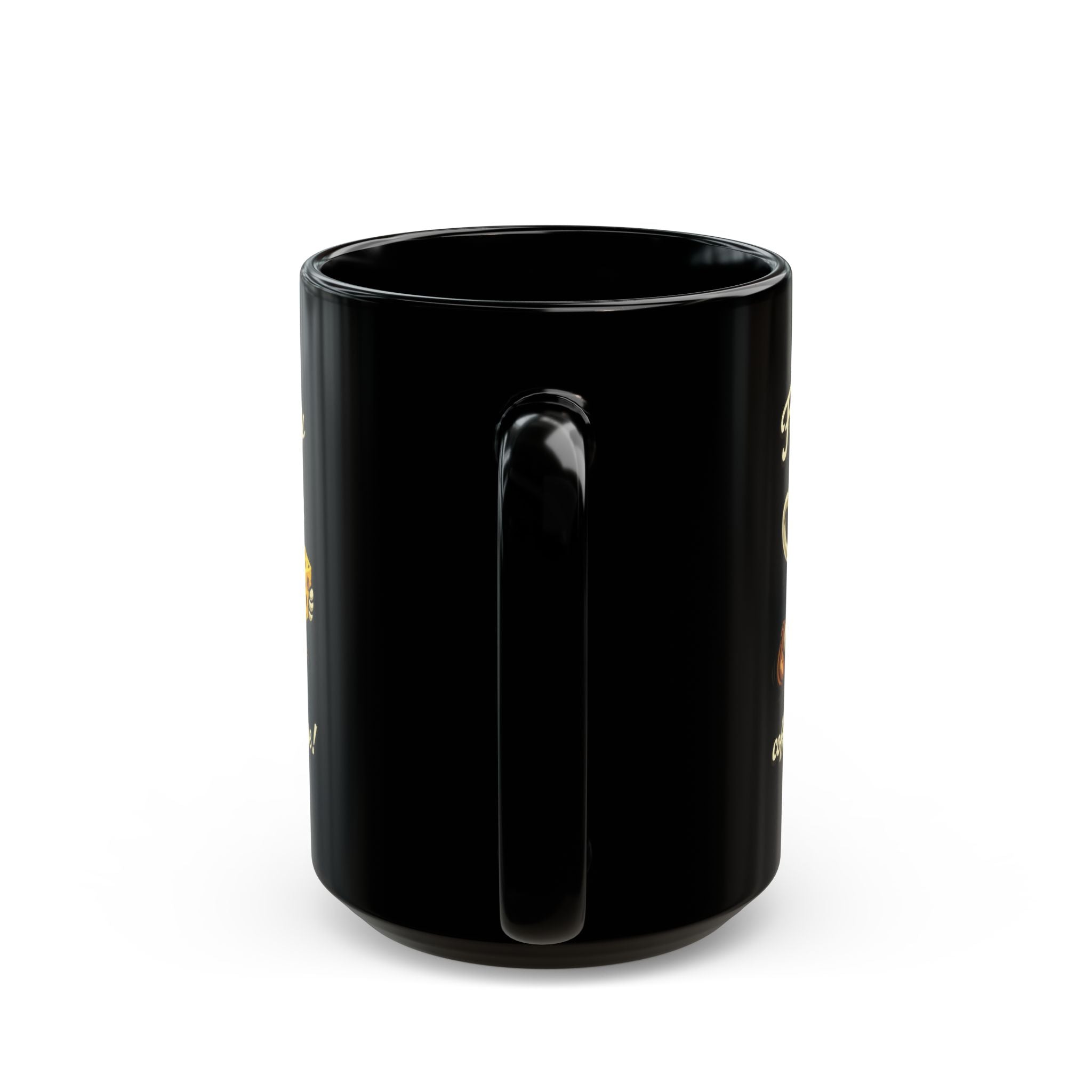 Coffee Mug — "Fueled By Coffee & Cheese" Ceramic Mug
