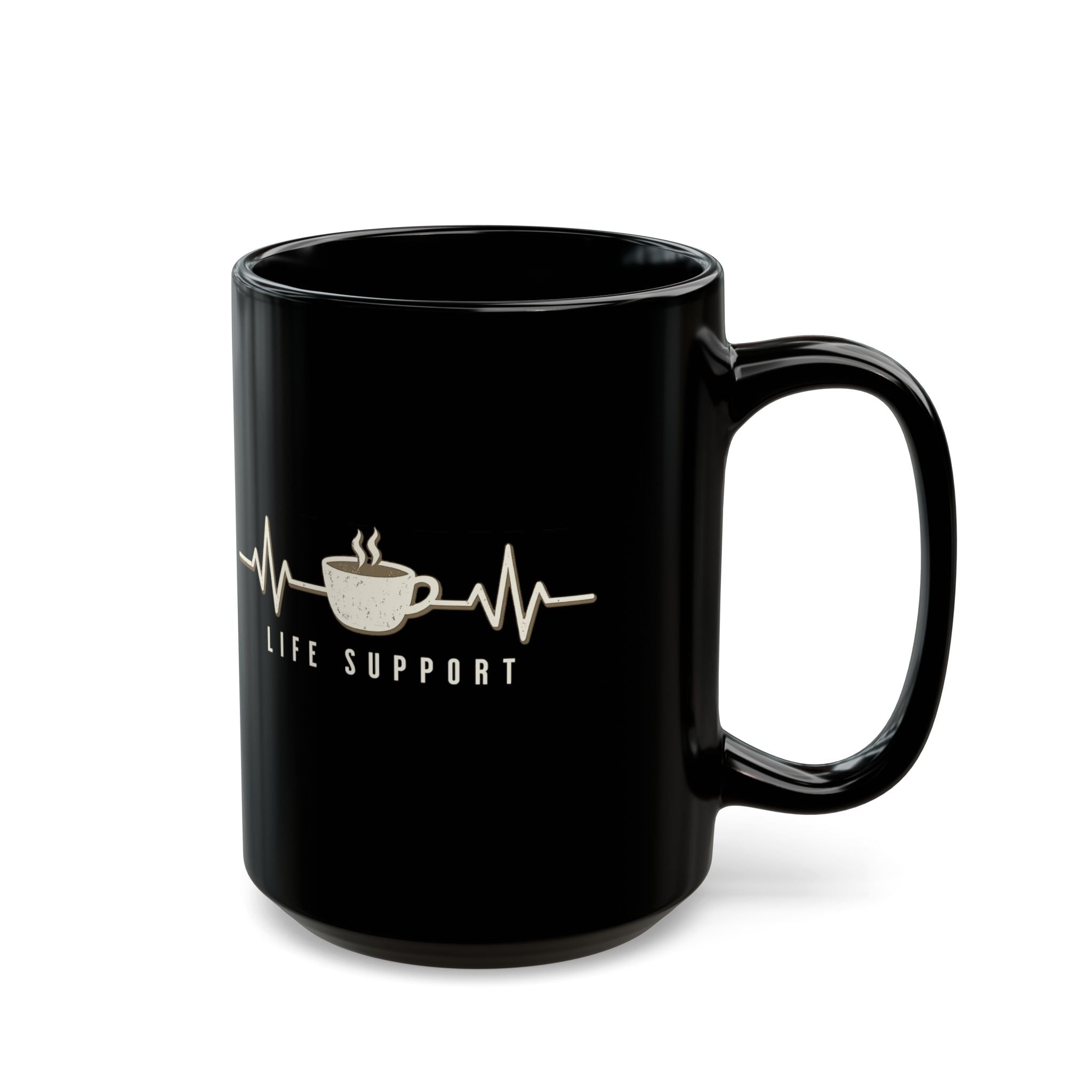 Coffee Mug — "Life Support" Ceramic Mug