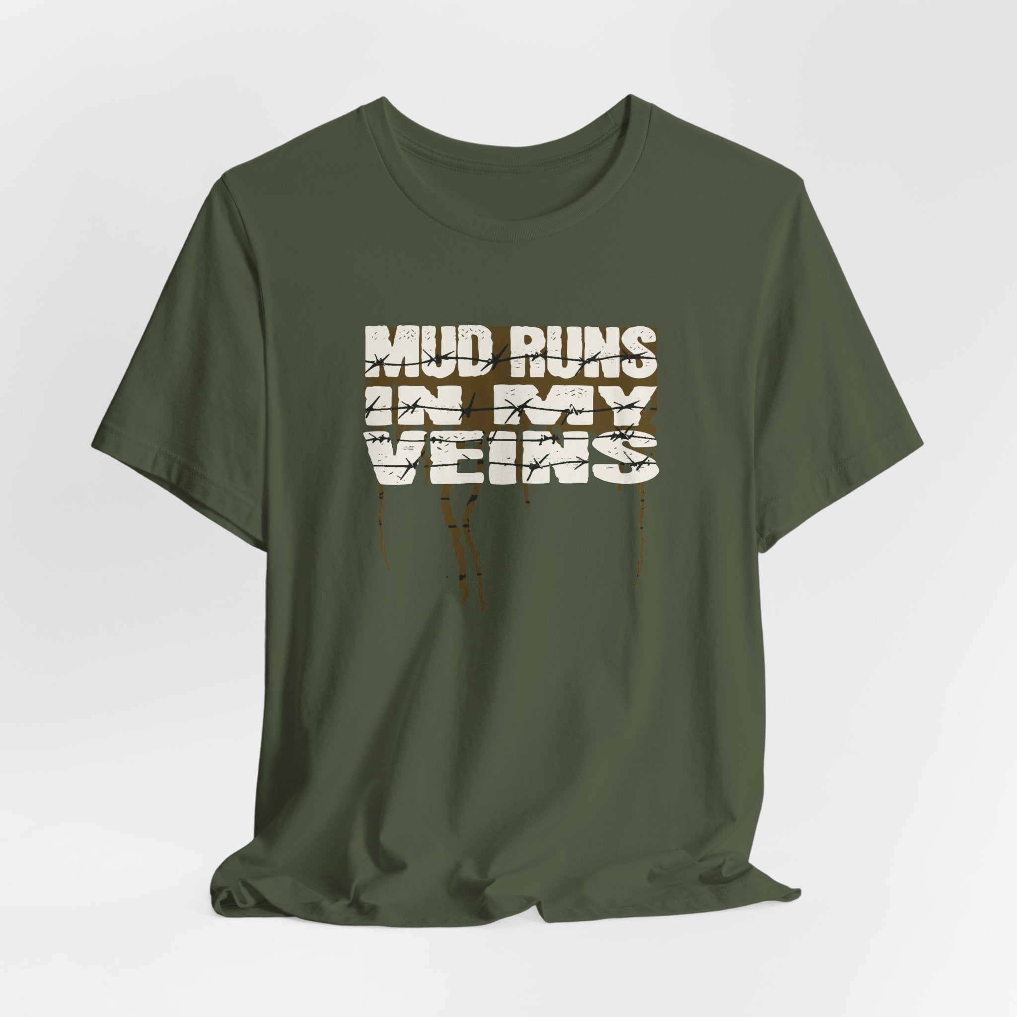 OCR Racing - Mud Runs In My Veins T-Shirt