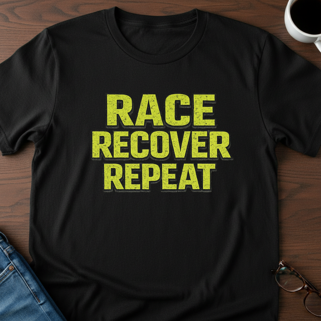 Race Recover Repeat T-Shirt
