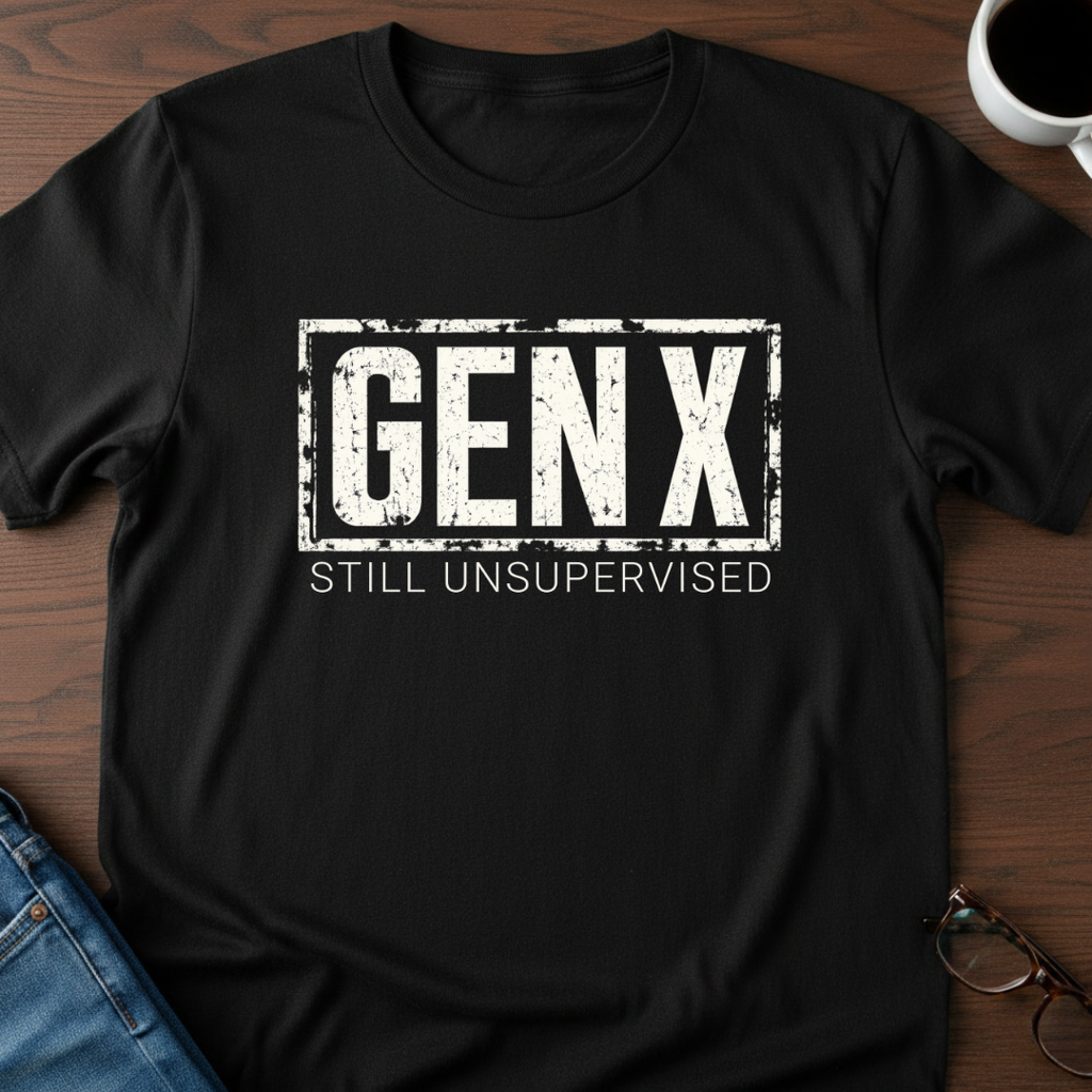 Gen X-Still Unsupervised T-Shirt