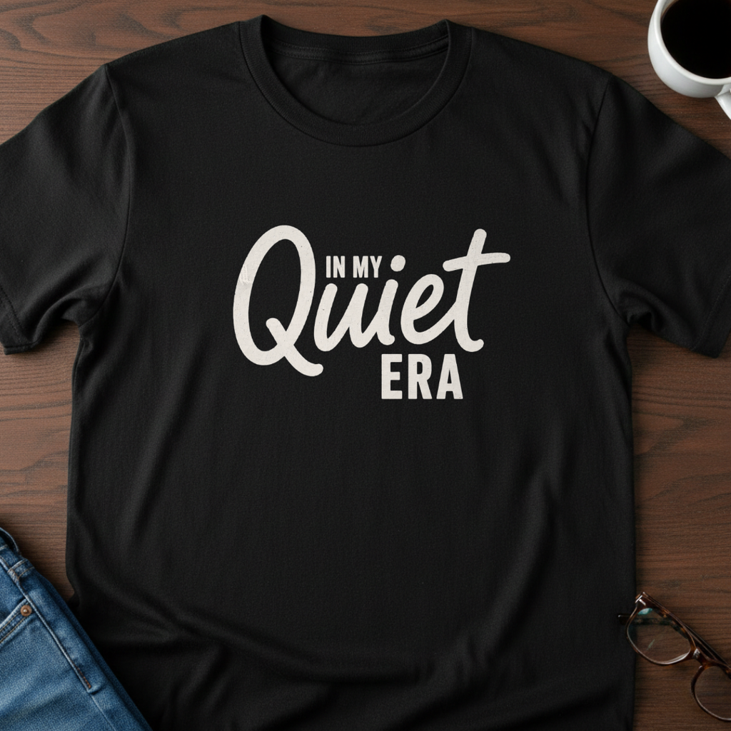 Quiet Era T‑Shirt – "In My Quiet Era" Graphic Tee