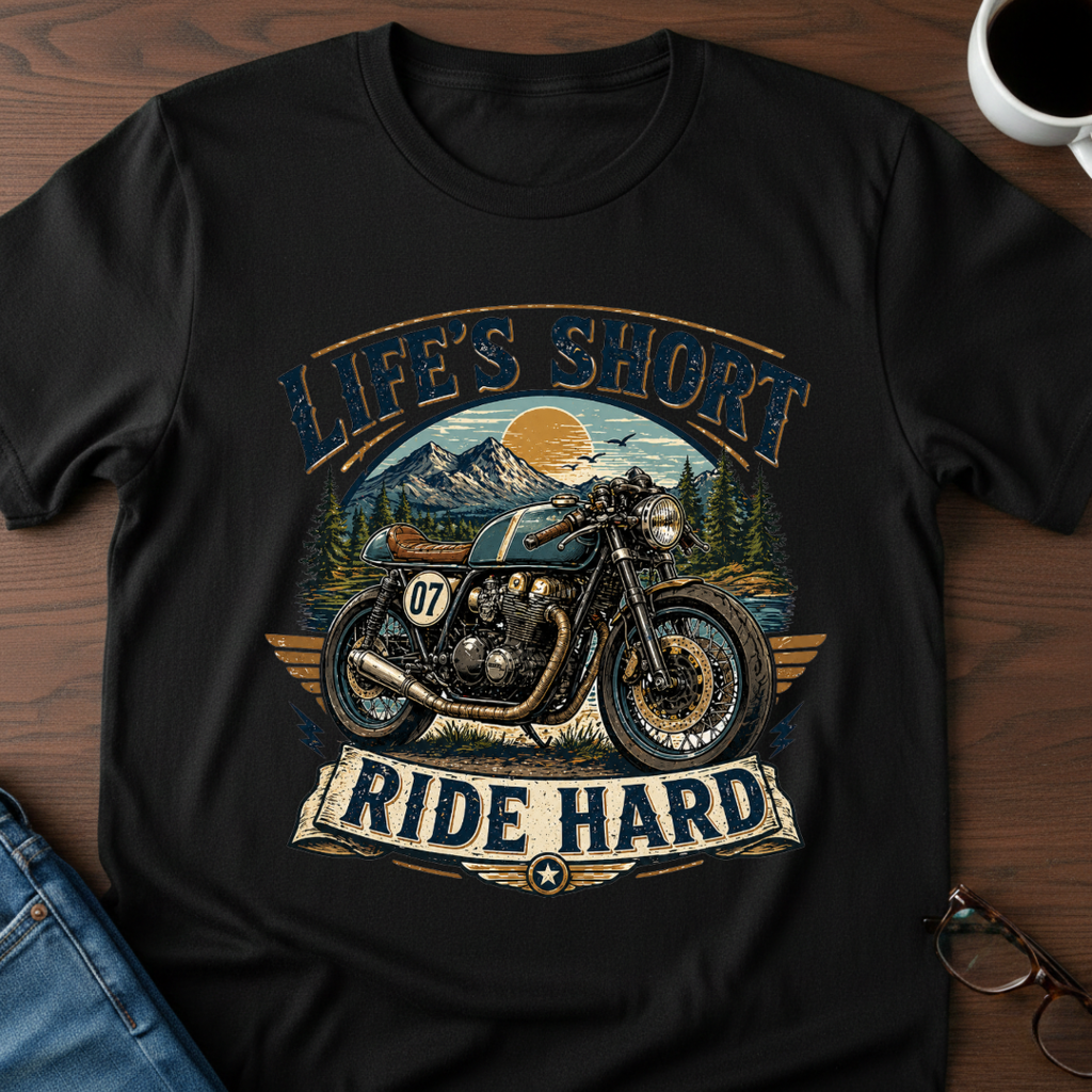 Life's Short, Ride Hard T-Shirt