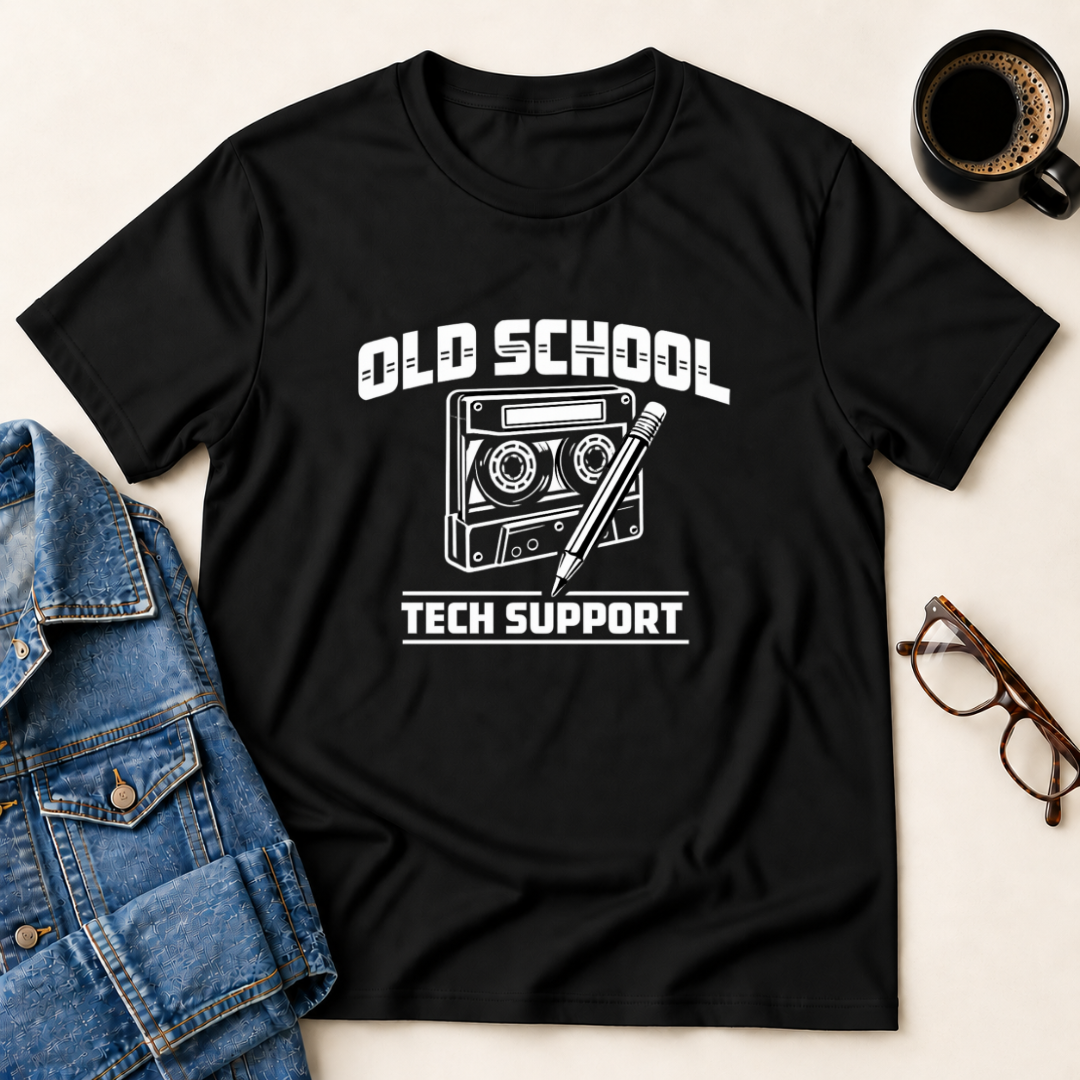 Old School Tech Support T-Shirt