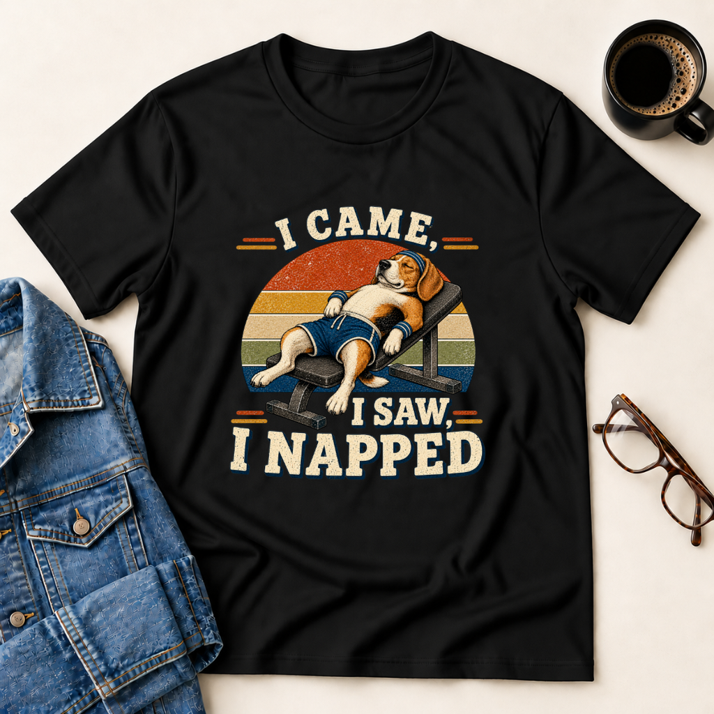I Came, I Saw, I Napped T-Shirt
