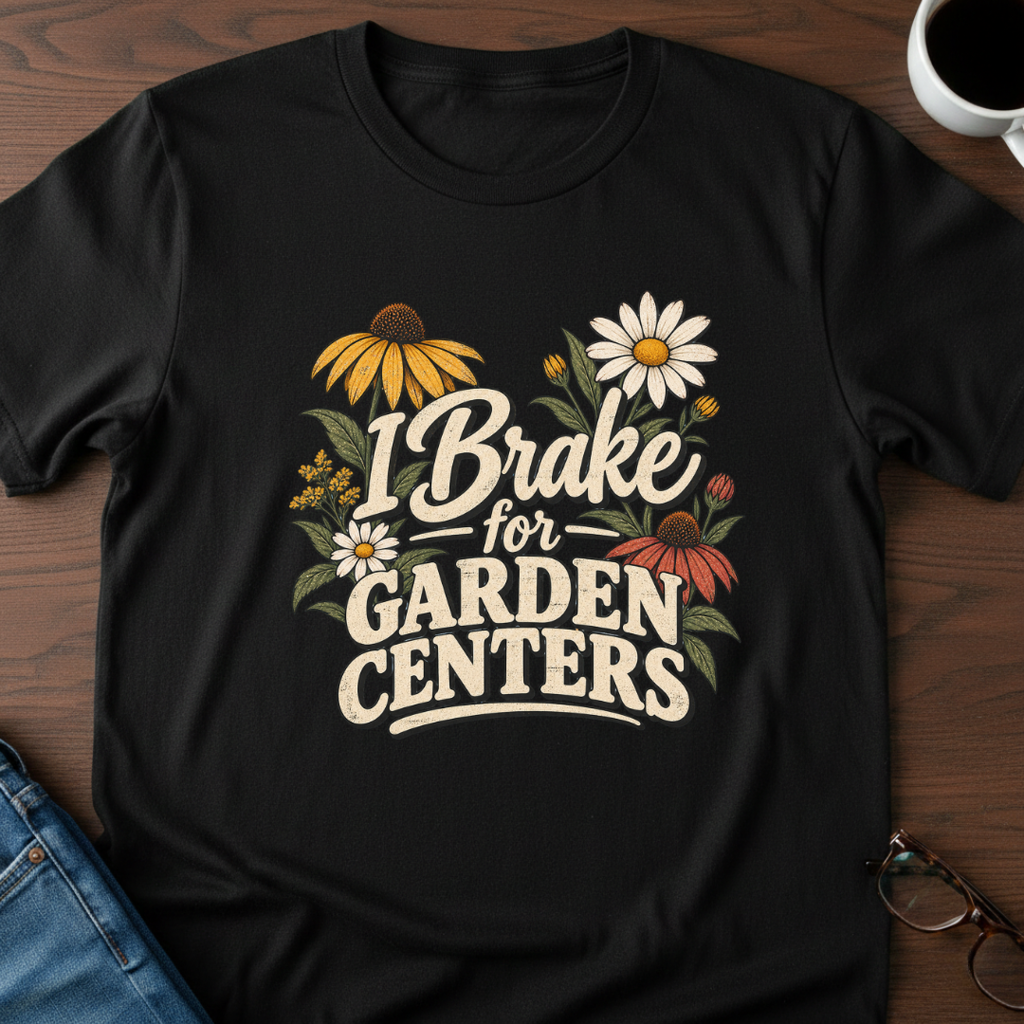 I Brake For Garden Centers T-Shirt