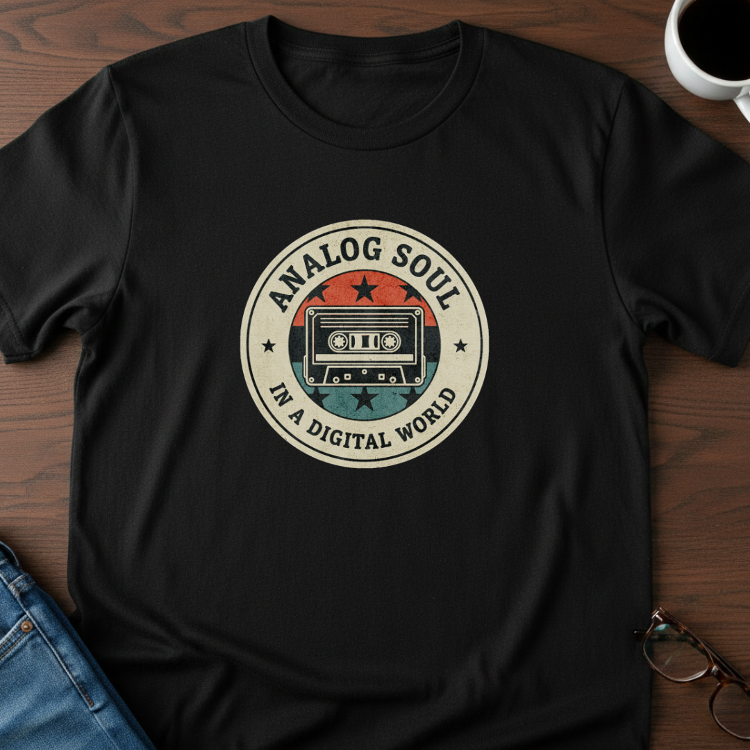 Analog Soul In A Digital World T-Shirt