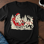 Santa Squatch & Rudolph T-Shirt