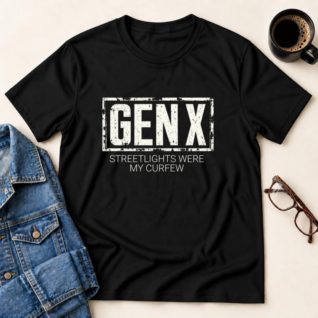 GenX - Streetlights Were My Curfew T-Shirt