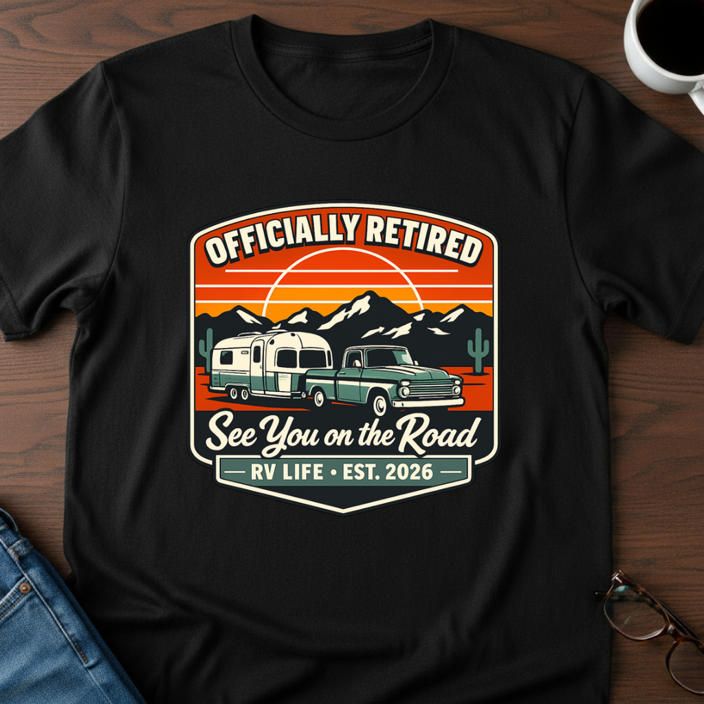 Officially Retired 2026-T-Shirt