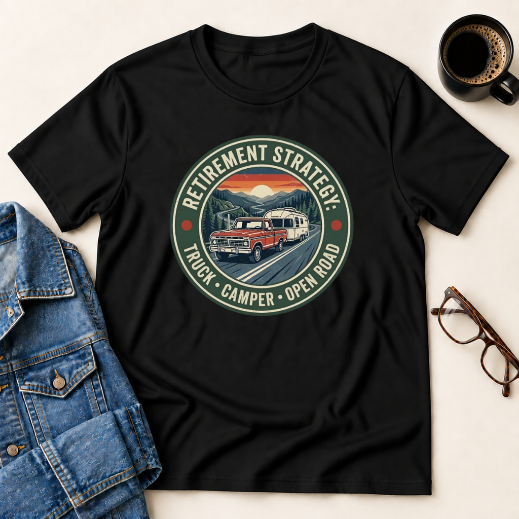 Retirement Strategy - Open Road T-Shirt