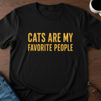 Cats Are My Favorite People T-Shirt