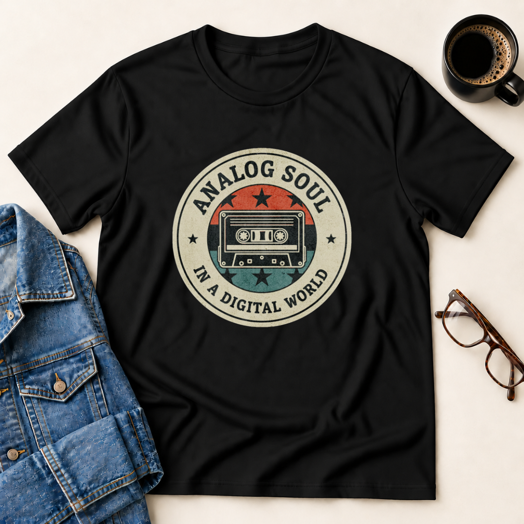 Analog Soul In A Digital World T-Shirt