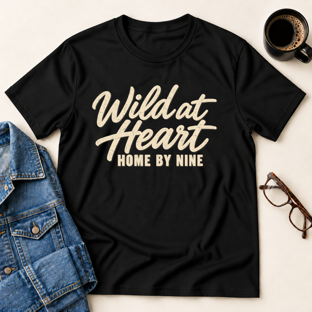 Wild At Heart, Home By Nine T-Shirt