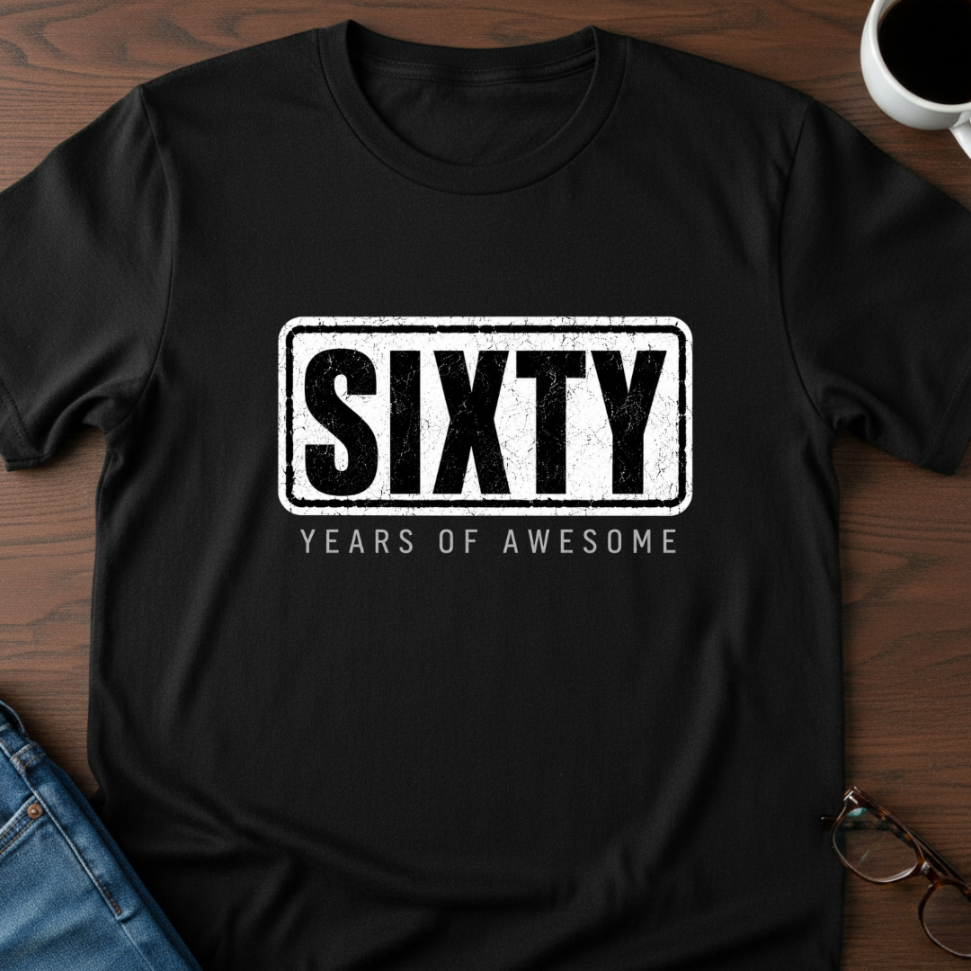 Sixty Years Of Awesome T-Shirt
