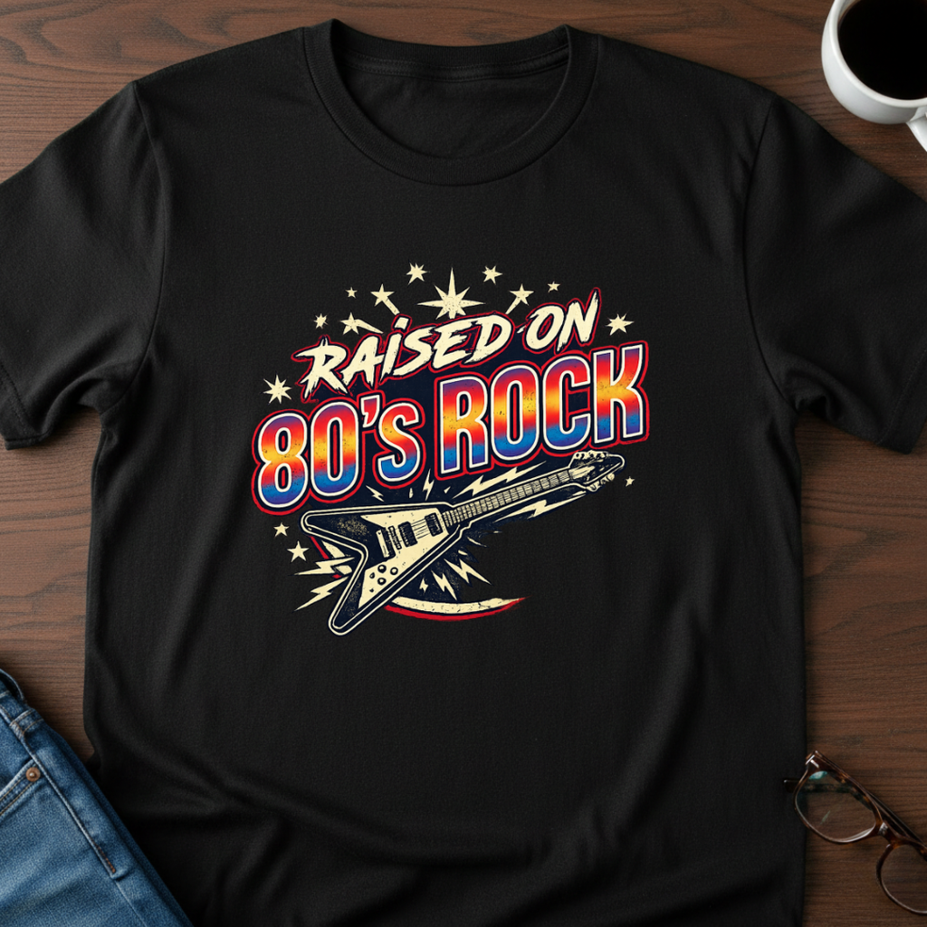 Raised On 80's Rock T-Shirt