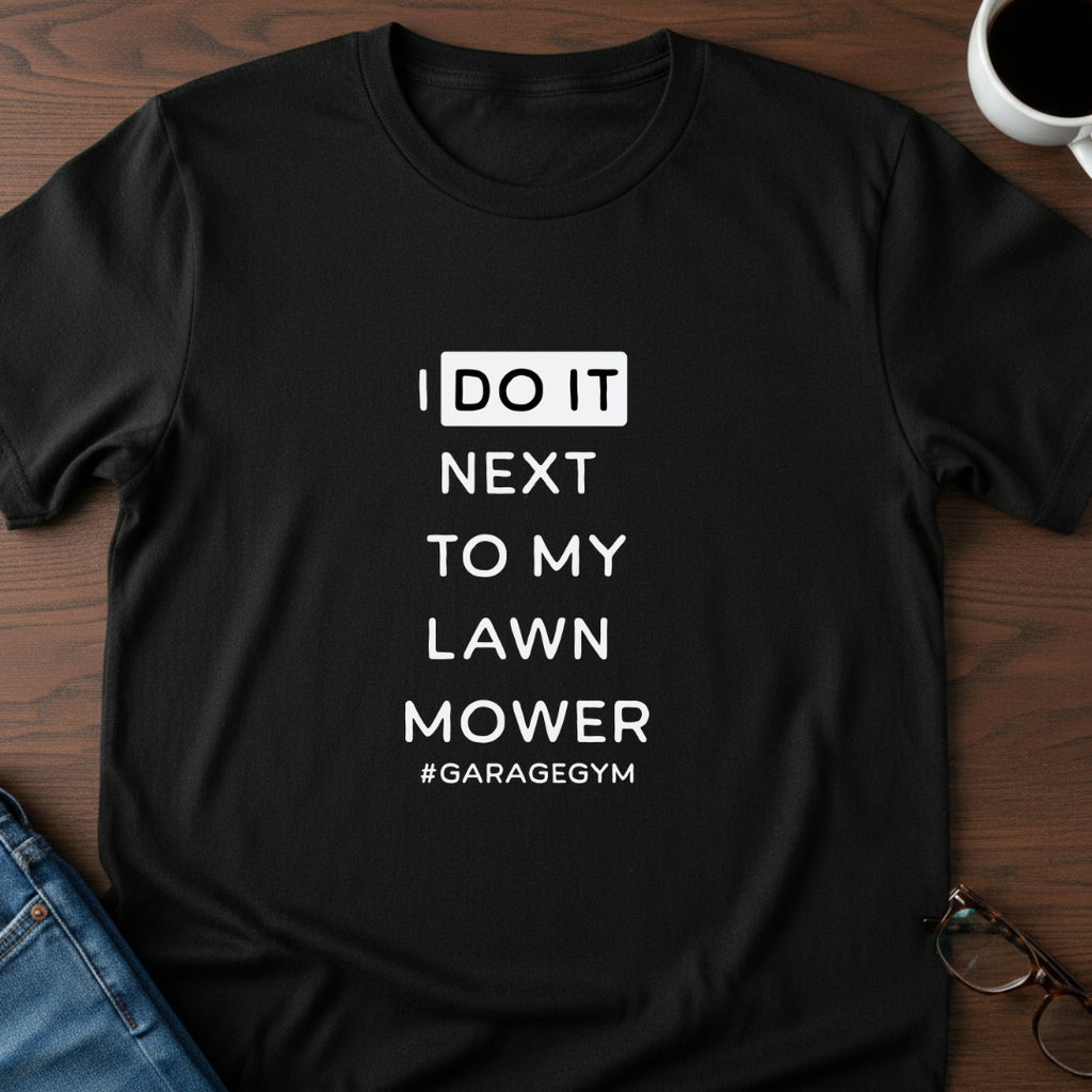I Do It Next To My Lawn Mower T-Shirt