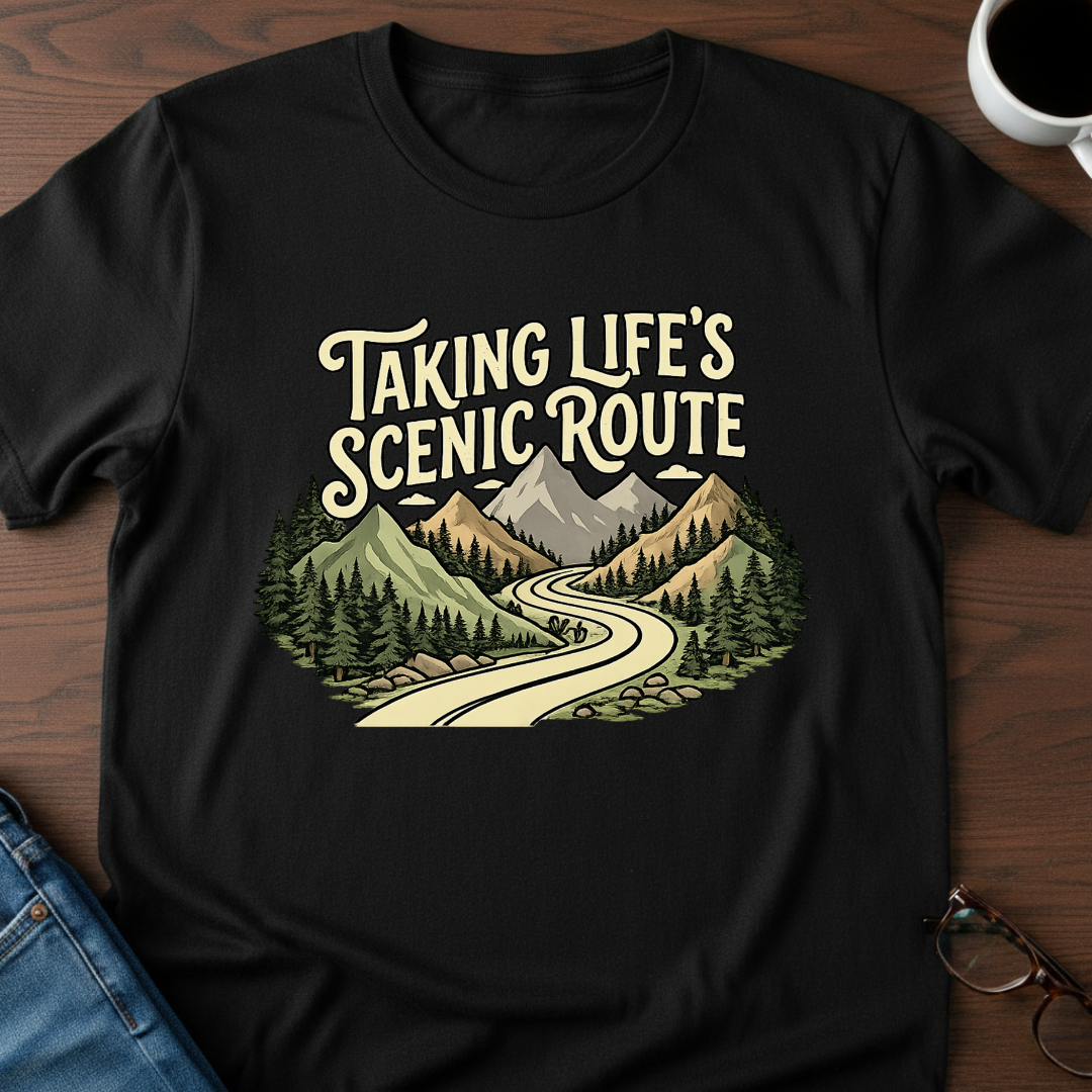 Taking Life's Scenic Route T-Shirt