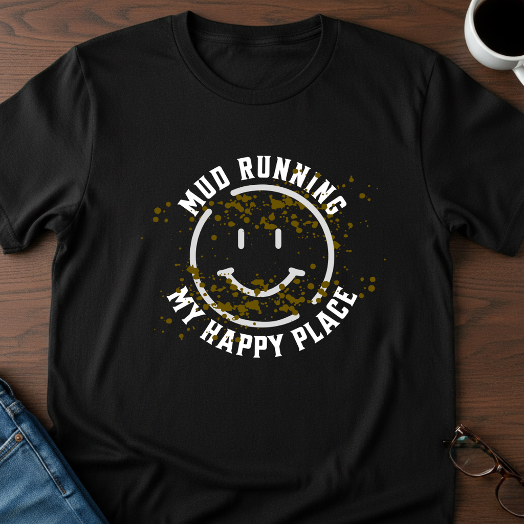 Mud Running - My Happy Place T-Shirt