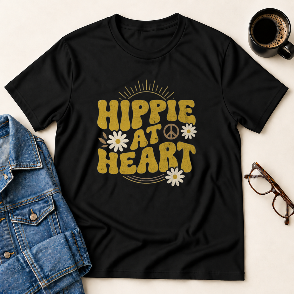 Hippie At Heart T-Shirt