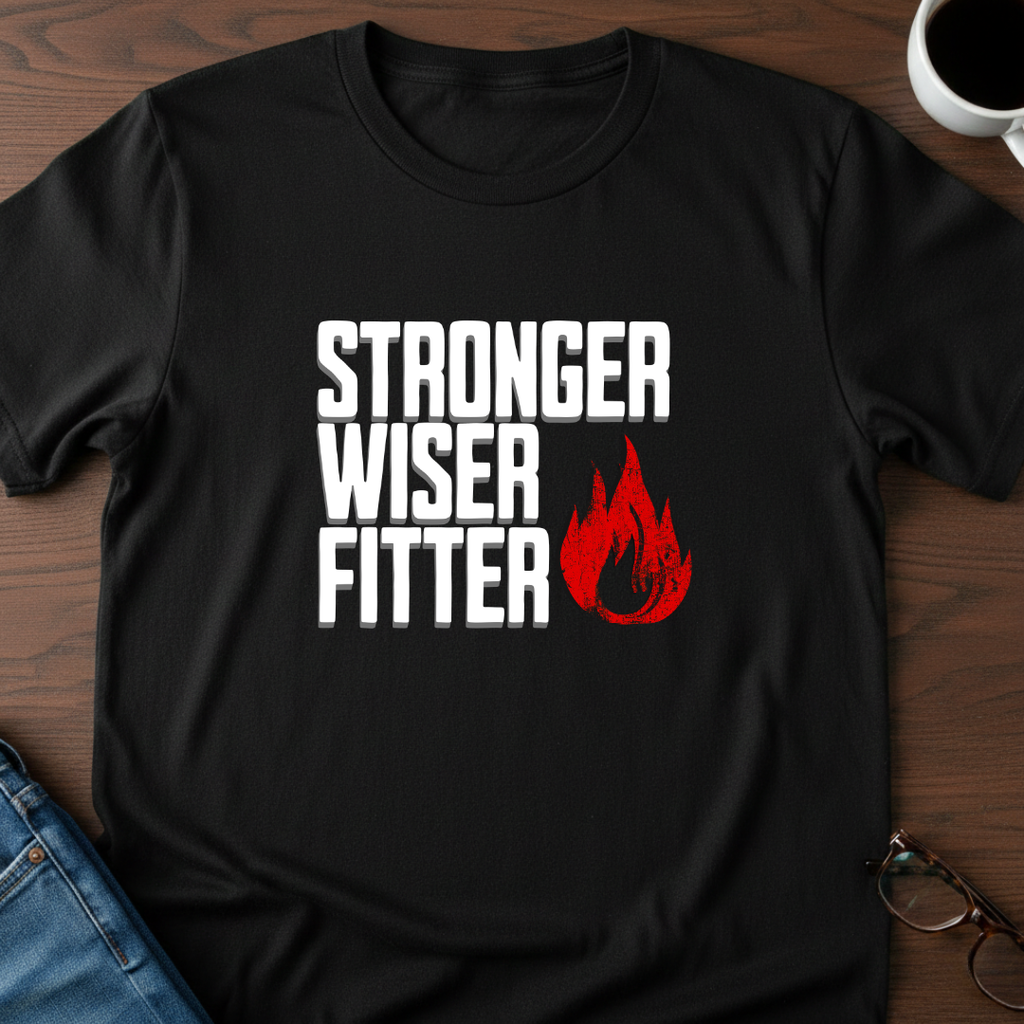 Stronger Wiser Fitter T-Shirt