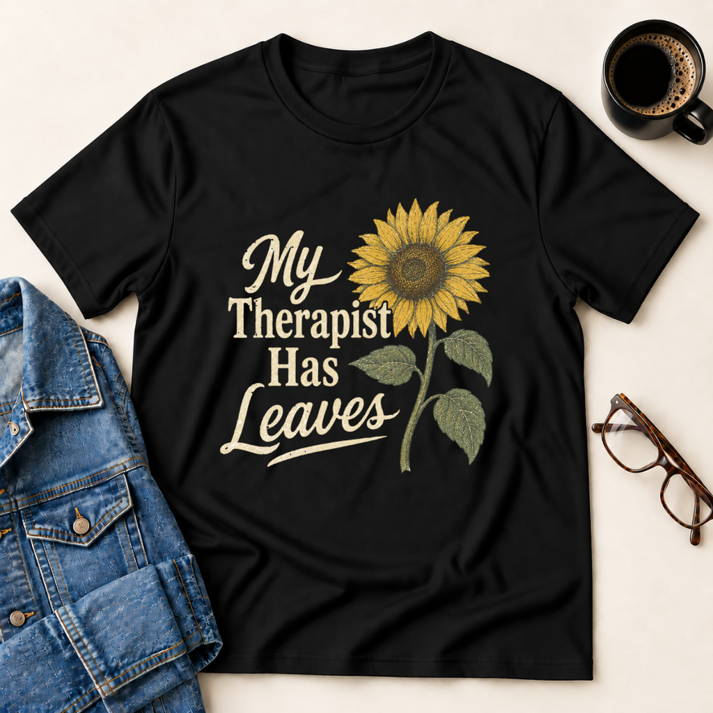 My Therapist Has Leaves T-Shirt