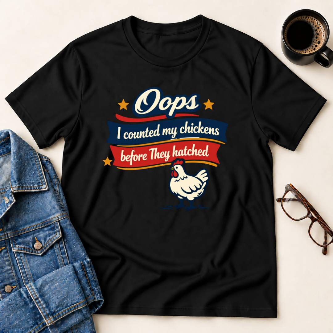 Oops!  I Counted My Chickens T-Shirt