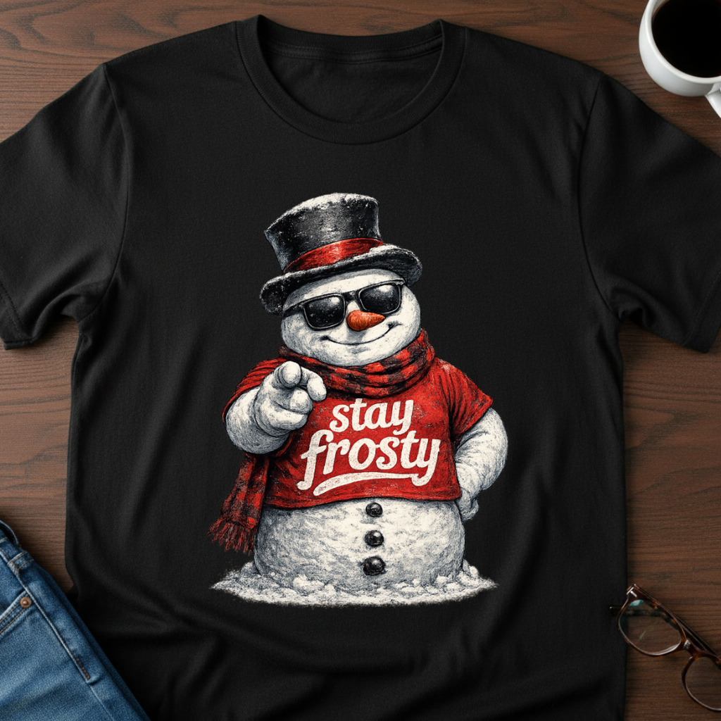 Stay Frosty Snowman T-Shirt