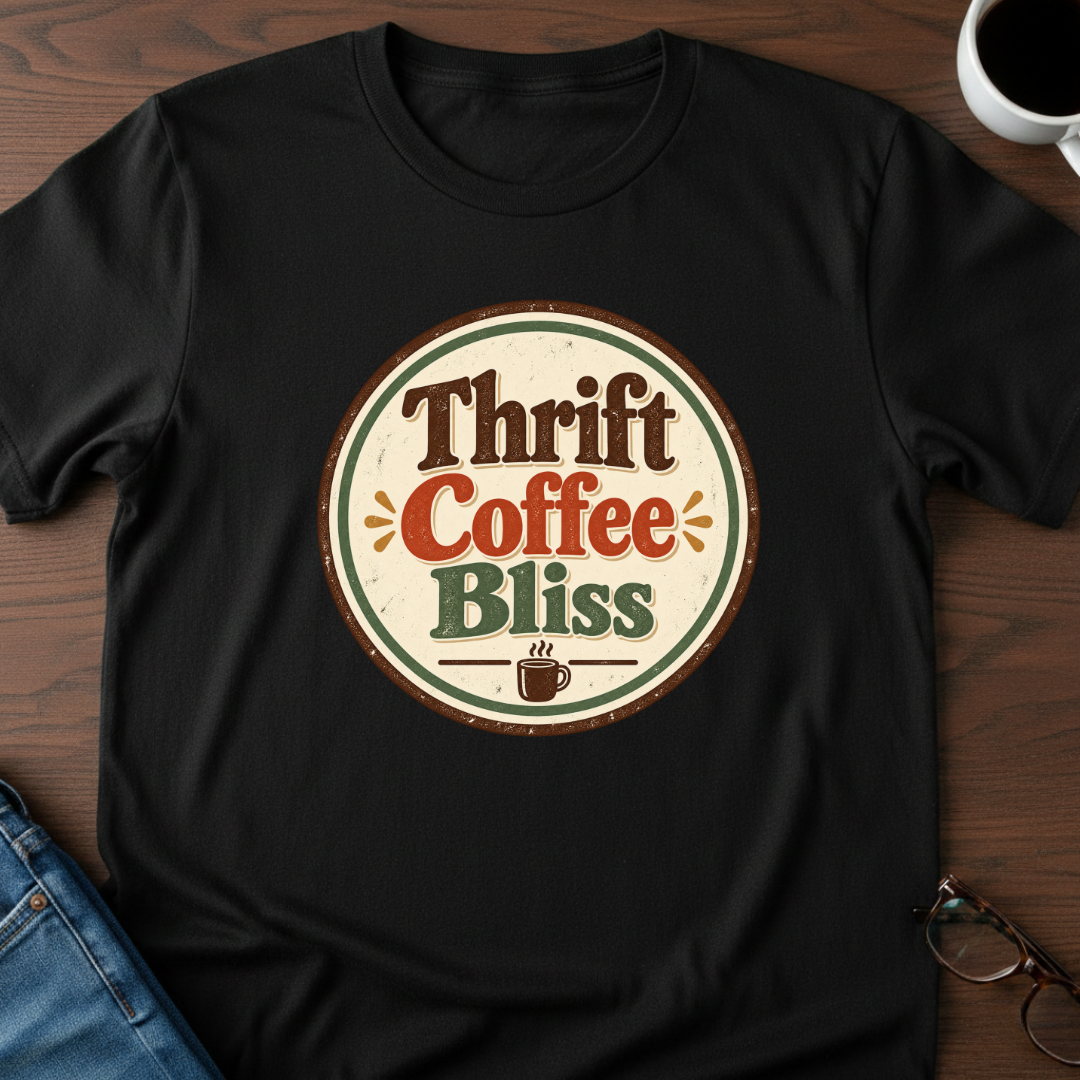 Thrift - Coffee - Bliss T-Shirt
