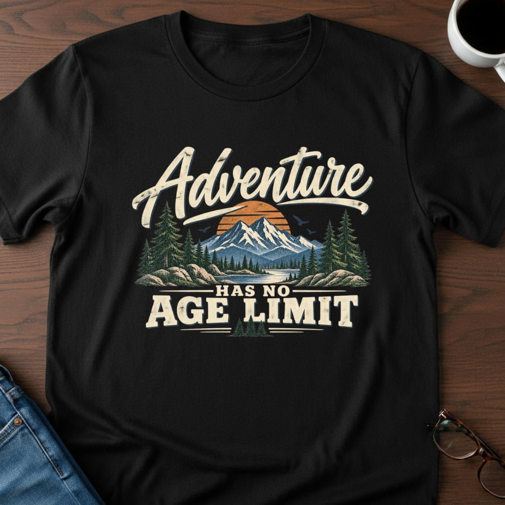 Adventure Has No Age Limit T-Shirt