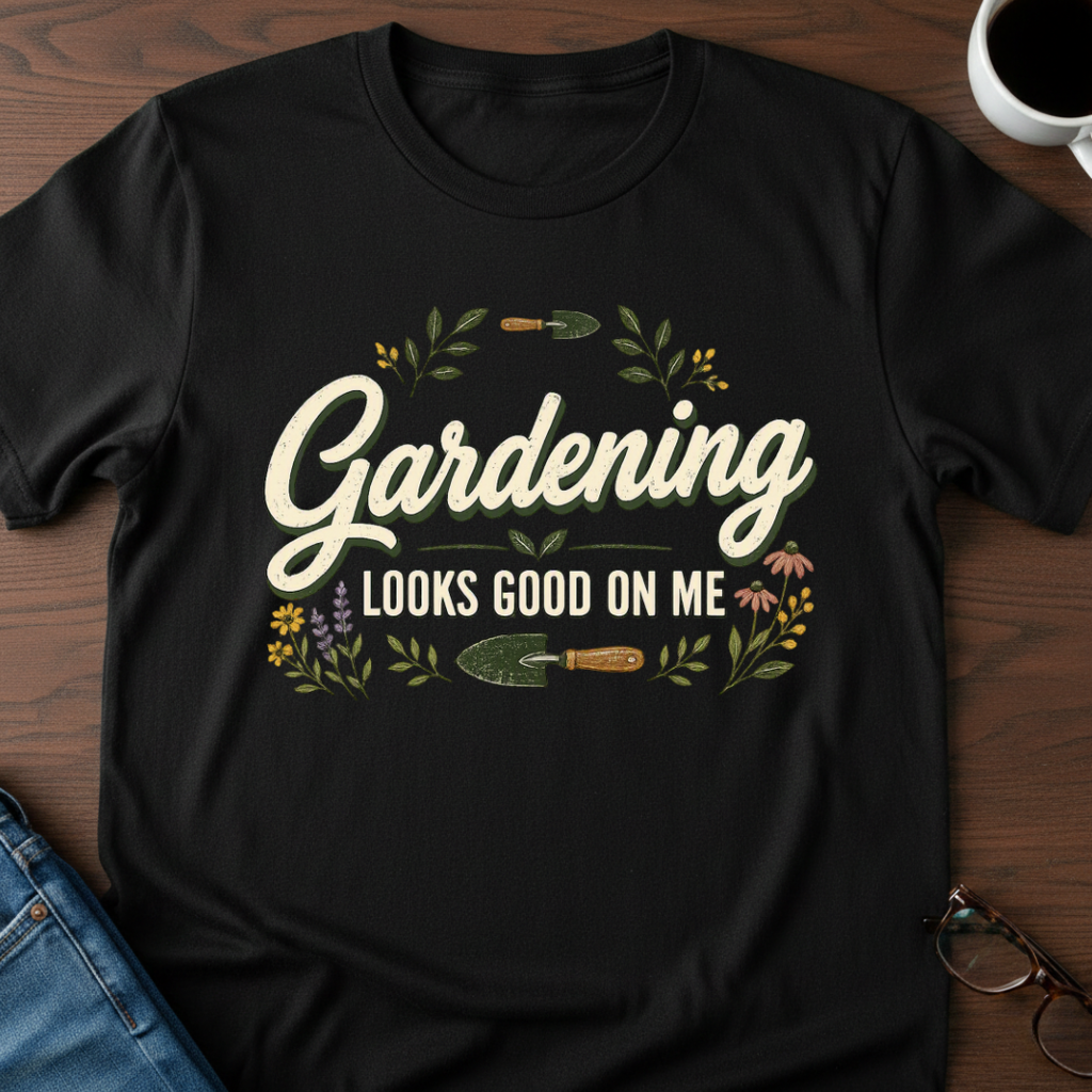 Gardening Looks Good On Me T-Shirt