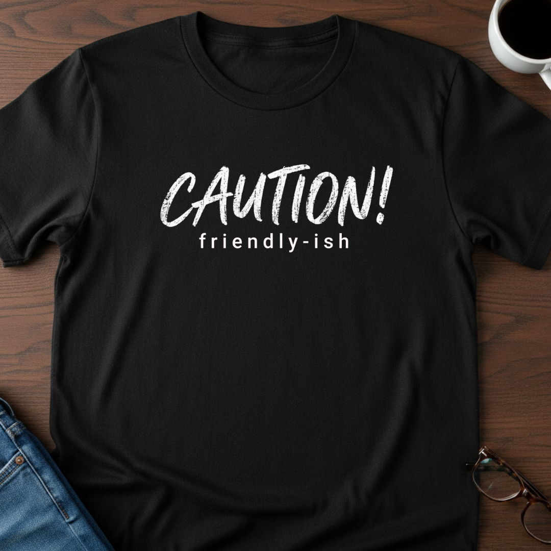 Caution, Friendly-ish T-Shirt