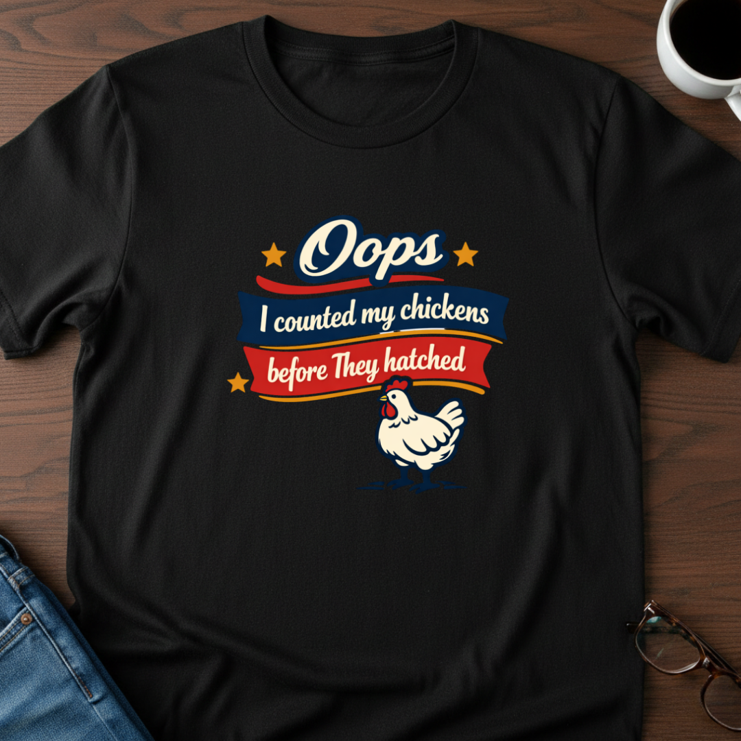 Oops!  I Counted My Chickens T-Shirt