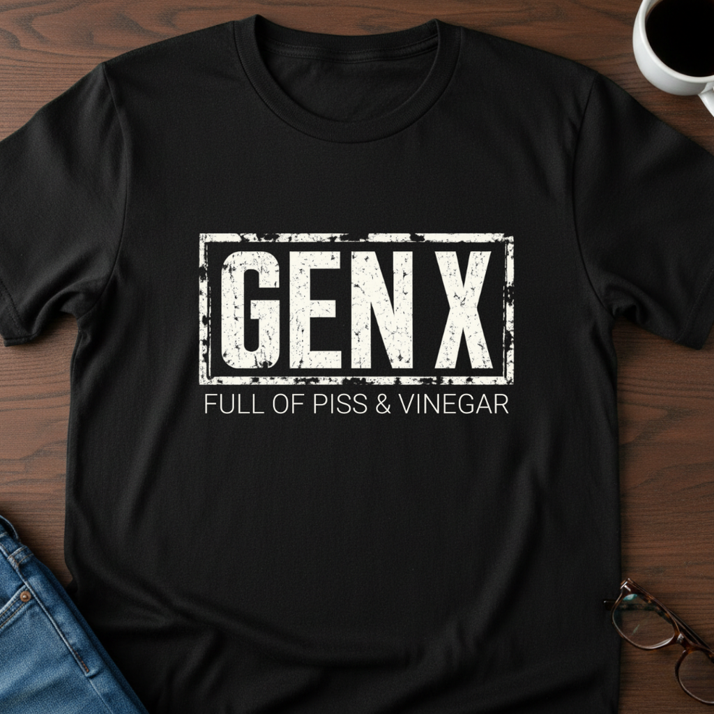 GenX - Full of Piss & Vinegar T-Shirt