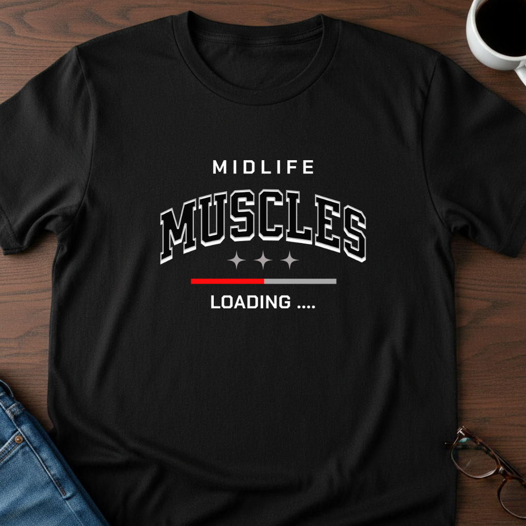 Midlife Muscles Loading T-Shirt