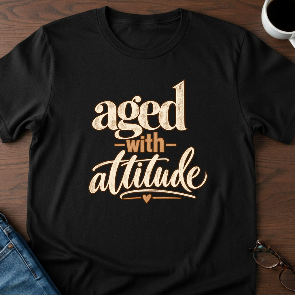Aged With Attitude T-Shirt
