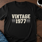 Vintage 1977 - Birthday T-Shirt