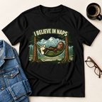 Bigfoot - I Believe In Naps T-Shirt