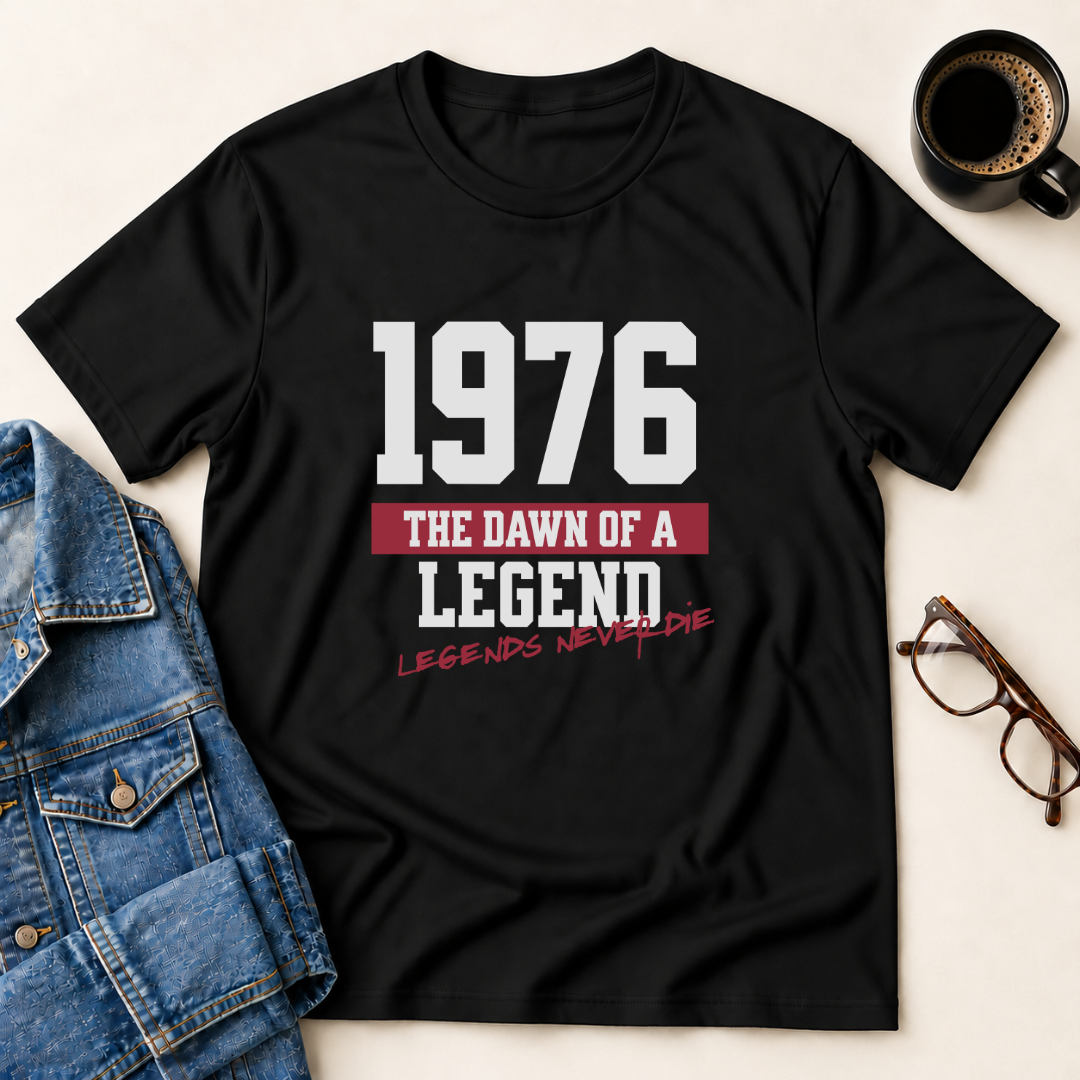 50 Years - 1976 The Dawn of A Legend T-Shirt