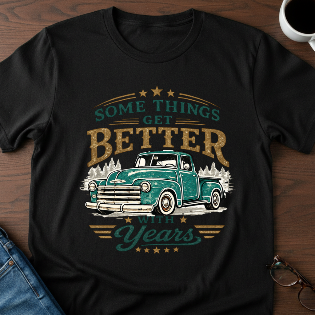 Some Things Get Better With Miles T-Shirt