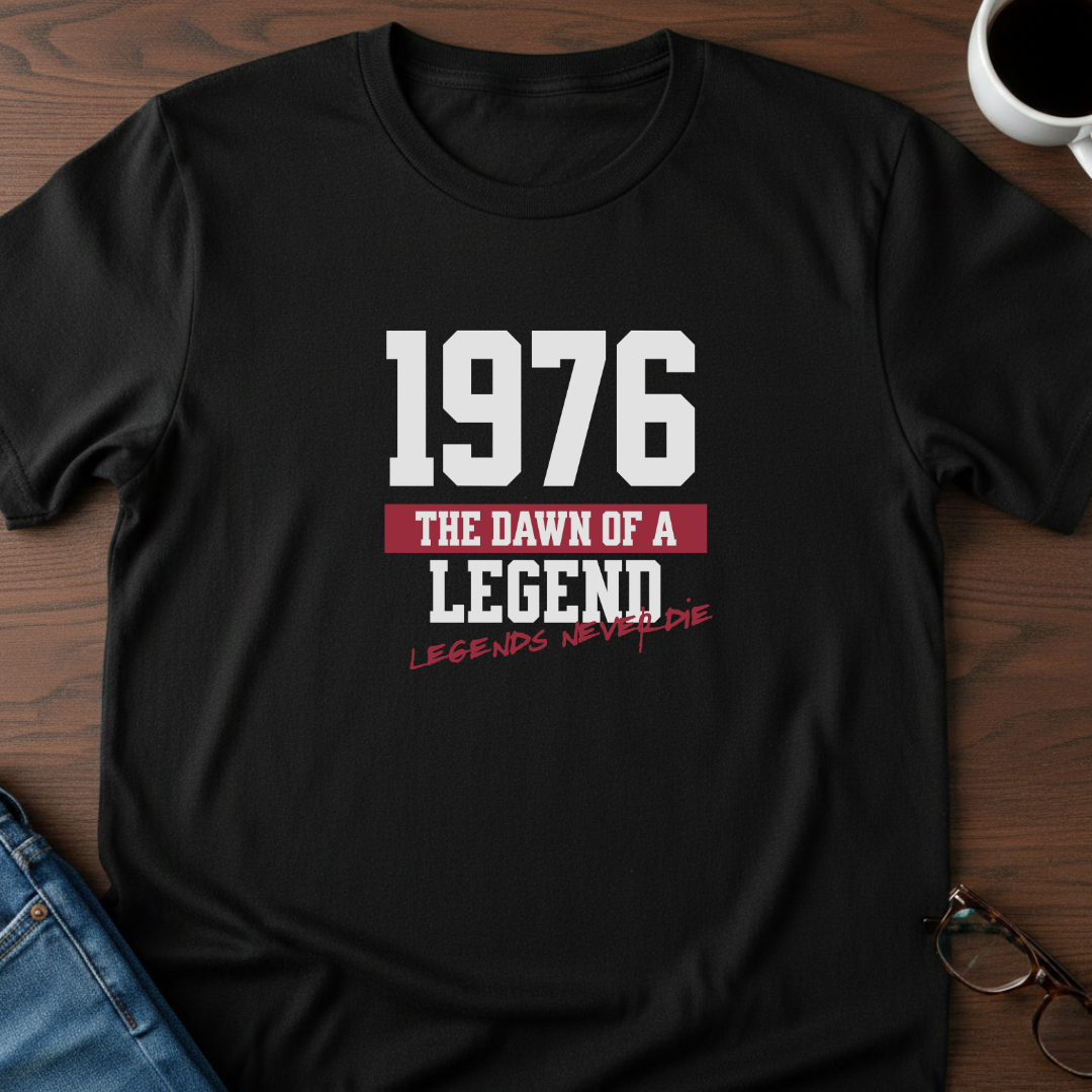 50 Years - 1976 The Dawn of A Legend T-Shirt