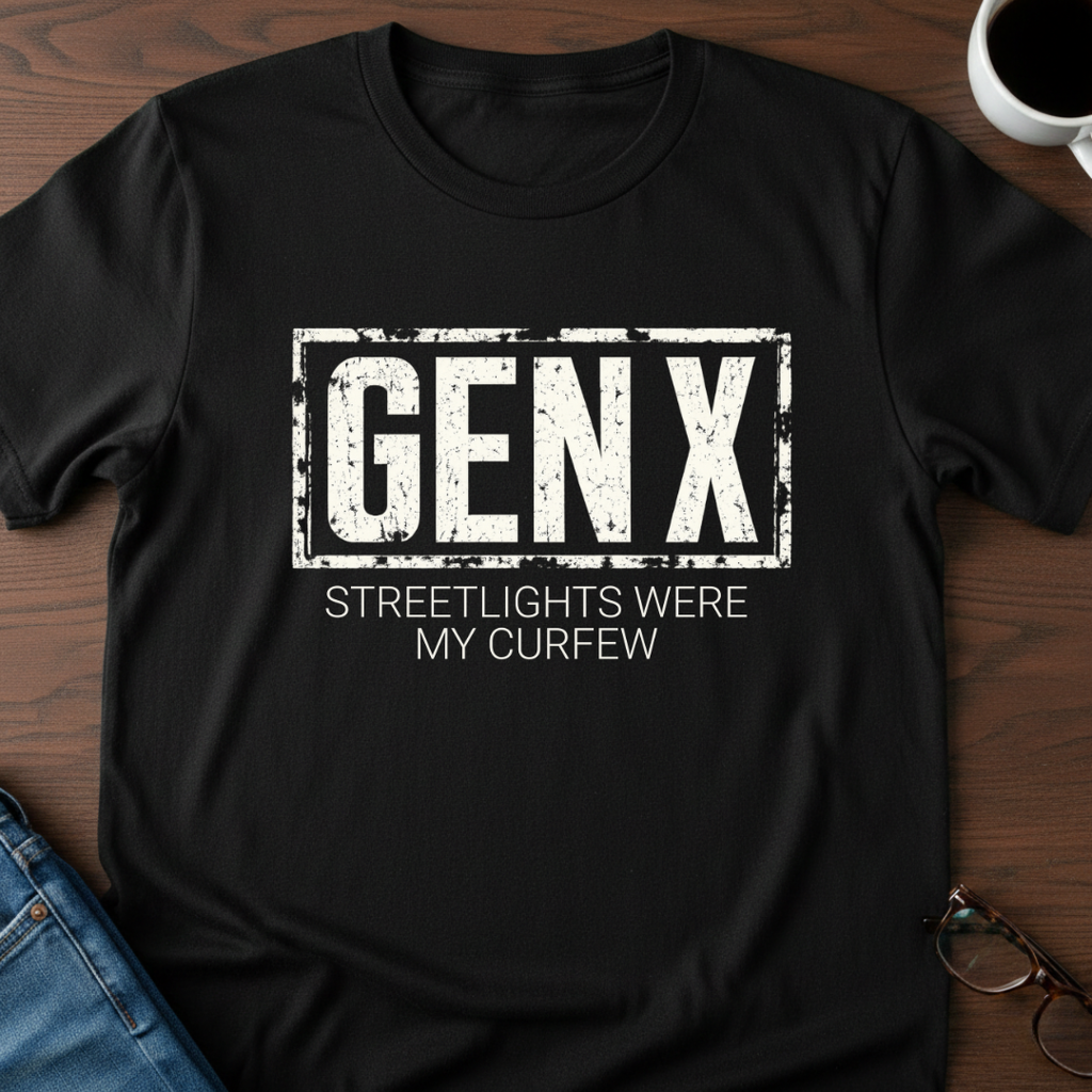 GenX - Streetlights Were My Curfew T-Shirt