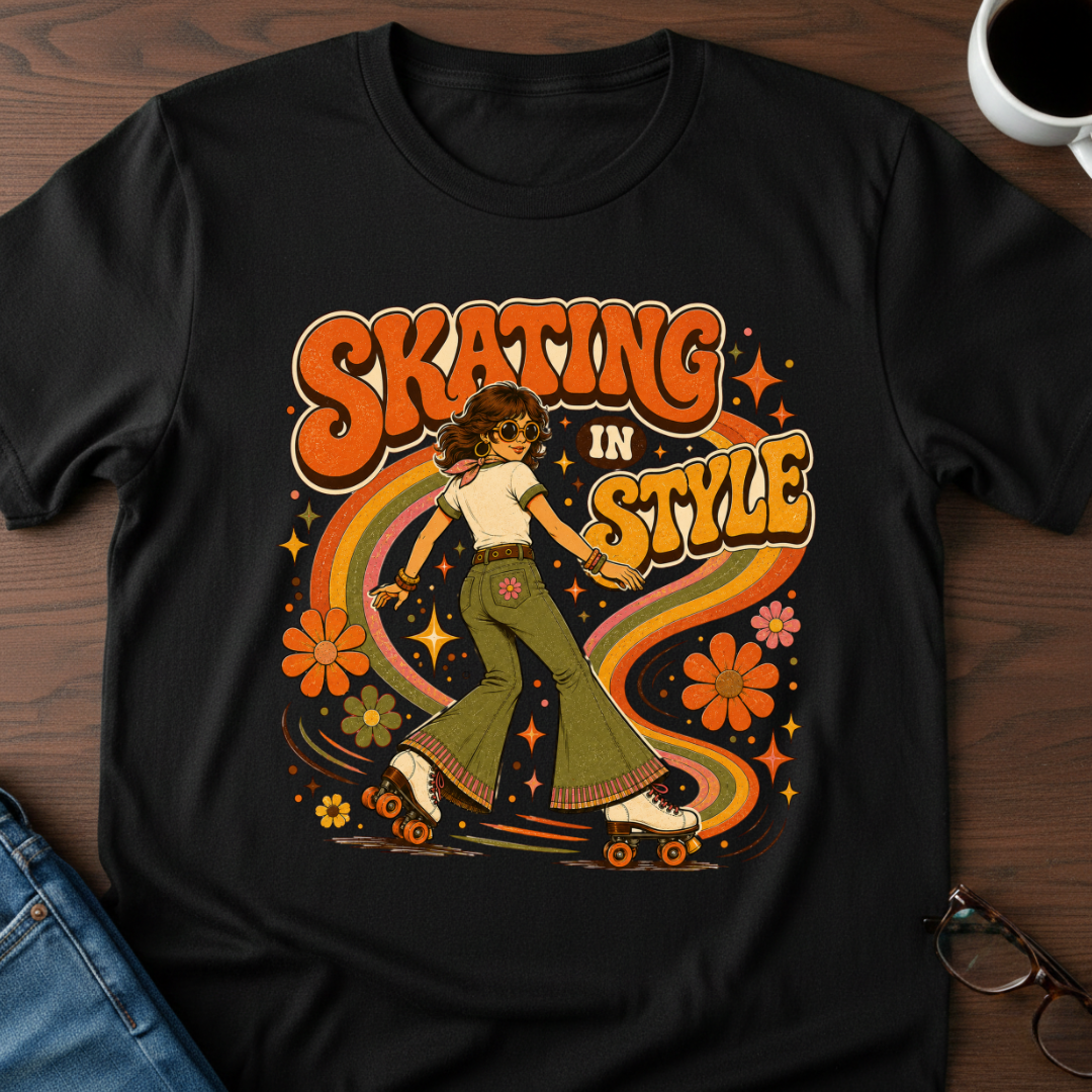 Skating In Style T-Shirt