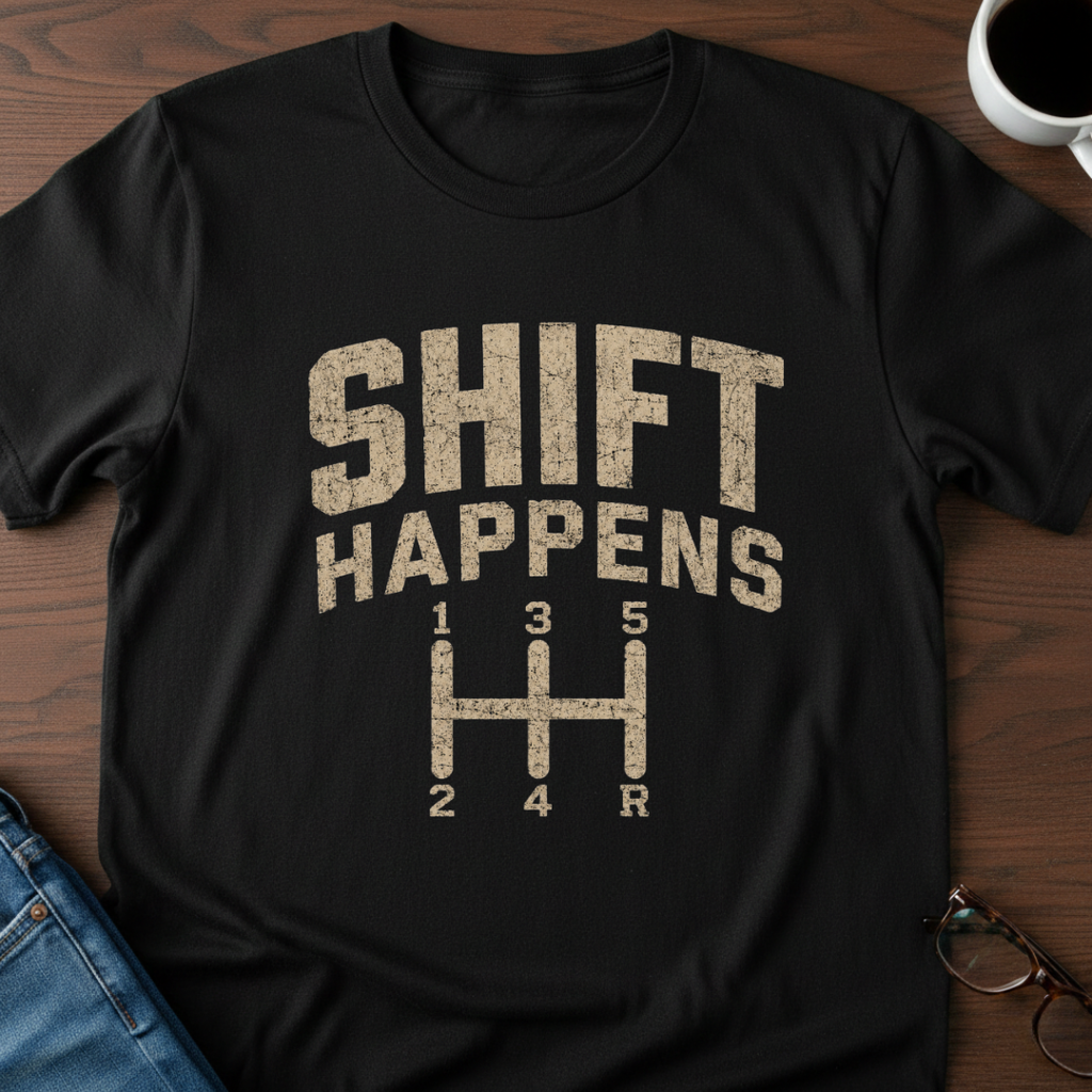 Shift Happens - T-Shirt