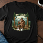 Bigfoot - Coffee First - T-Shirt