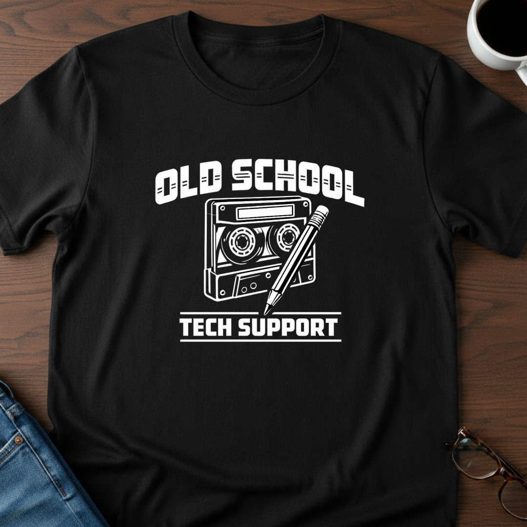 Old School Tech Support T-Shirt